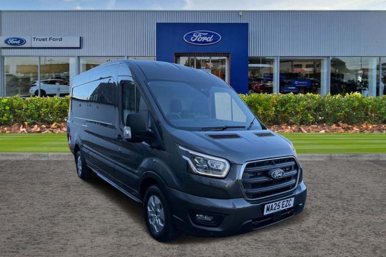 2025 Ford Transit 350 Limited L3 H2 LWB Medium Roof FWD 2.0 EcoBlue 165ps Manual Panel Van Diesel...
