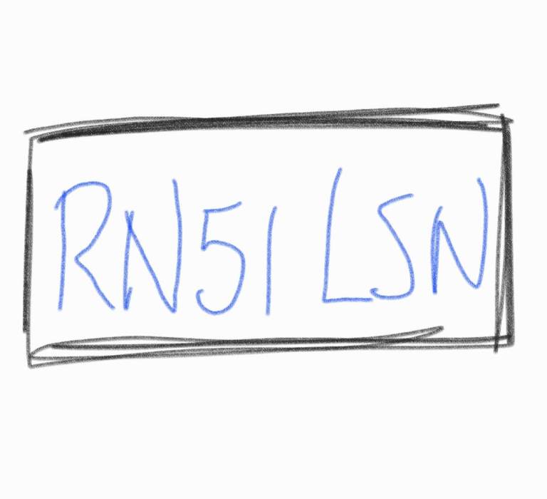 PRIVATE NUMBER PLATE FOR SALE