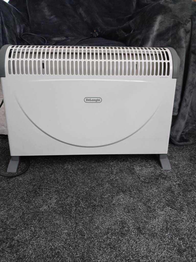 Electric heaters one  convection and one fan 