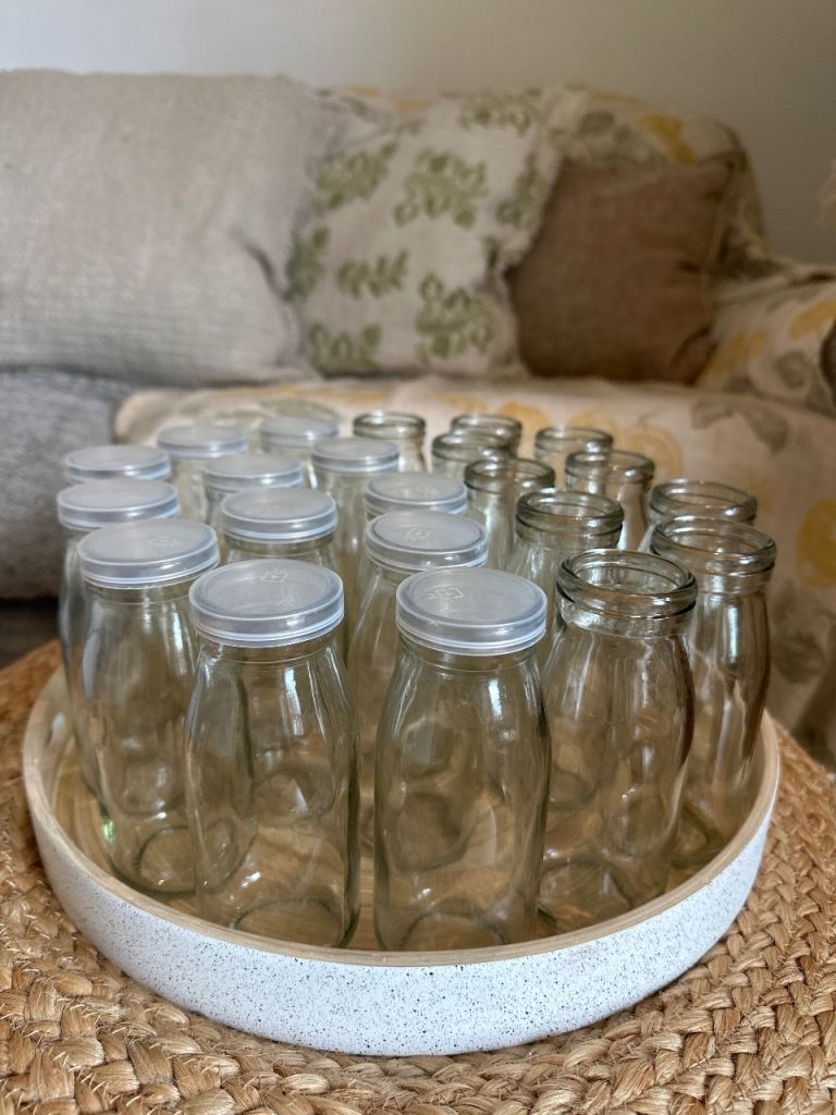 Glass bottles - Milk Bottles - Event - Flower vases