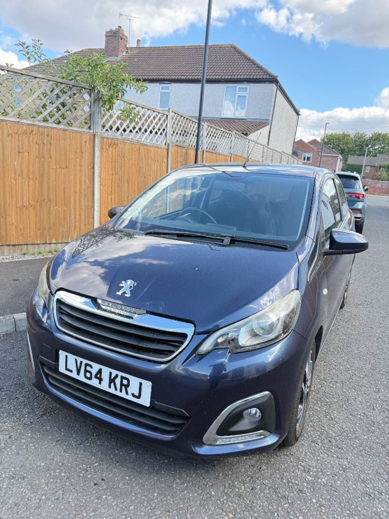 Peugeot, 108, Hatchback, 2014, Manual, 1199 (cc), 47k miles, 3 doors