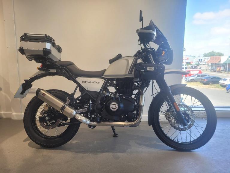 2022 ROYAL ENFIELD HIMALAYAN, '72 Plate with **** miles