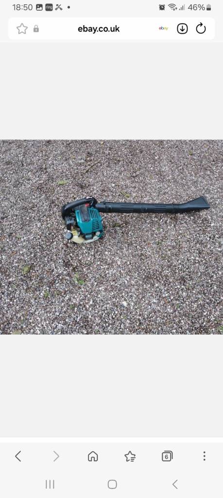 Petrol Leaf Blower – Good Condition, Ready for Garden Work