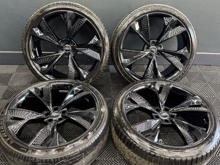 22” inch Audi rs6 rs7 a8 alloys wheels 5x112 q7 rsq8 e tron alroad