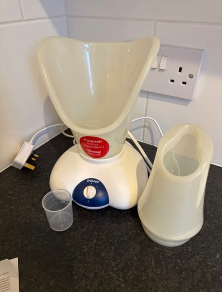 Facial Sauna & Steamer with Steam Inhaler 