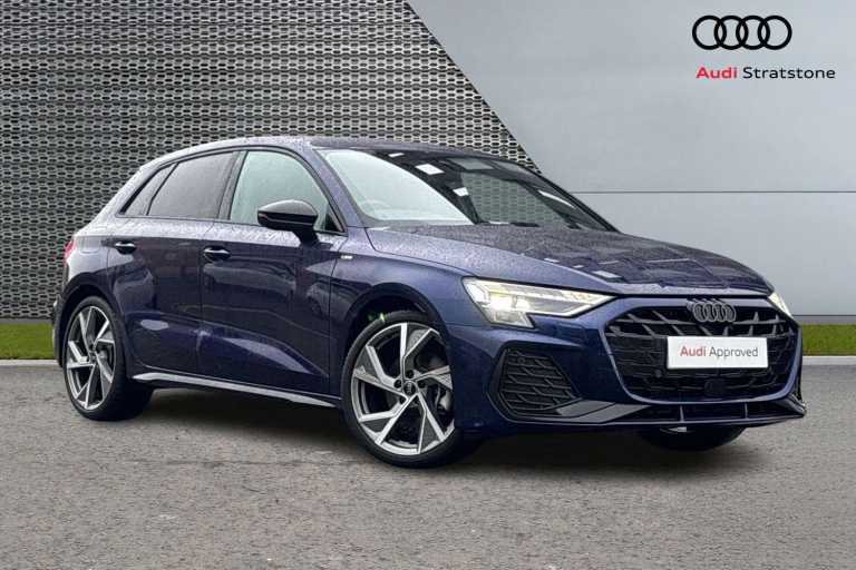 2025 Audi A3 35 TFSI Black Edition 5dr S Tronic Hatchback Petrol Automatic
