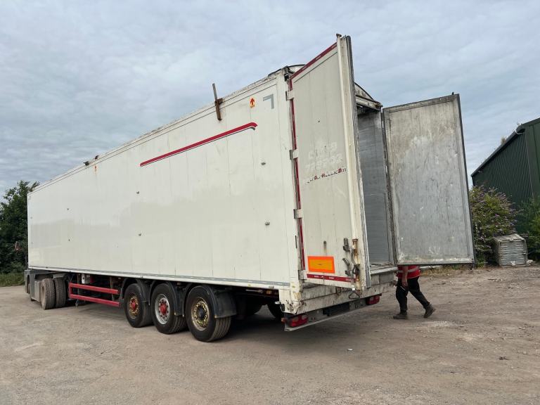 2019 STAS C1A WALKING FLOOR TRAILER, BPW AXLES, BARN DOORS , DECEMBER TEST 