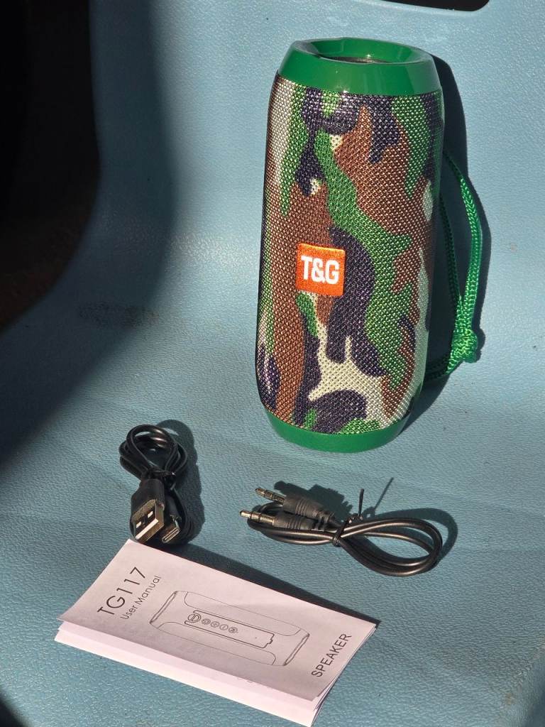 T&G TG117 Portable Wireless Speaker – New in Box