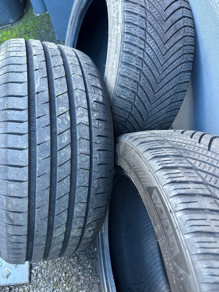 215/45R16 Tyres for Sale (3 tyres in total/ Two are used All Season (5mm) one brand new Summer tyre)