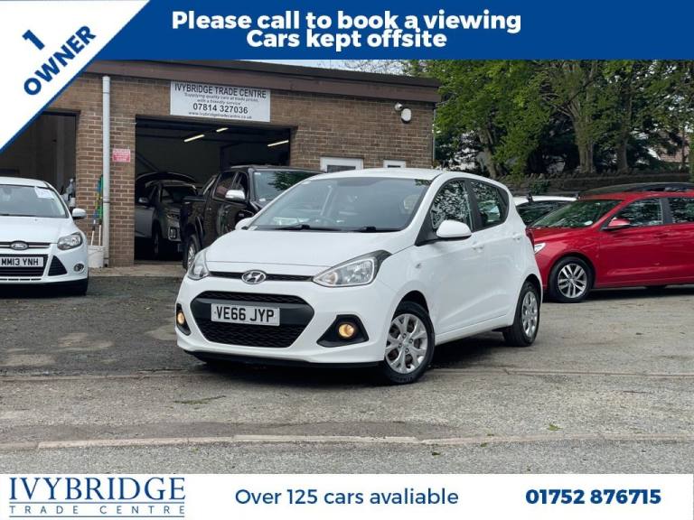 2017 66 HYUNDAI I10 1.0 SE HATCHBACK 5DR PETROL MANUAL EURO 5 (66 PS)