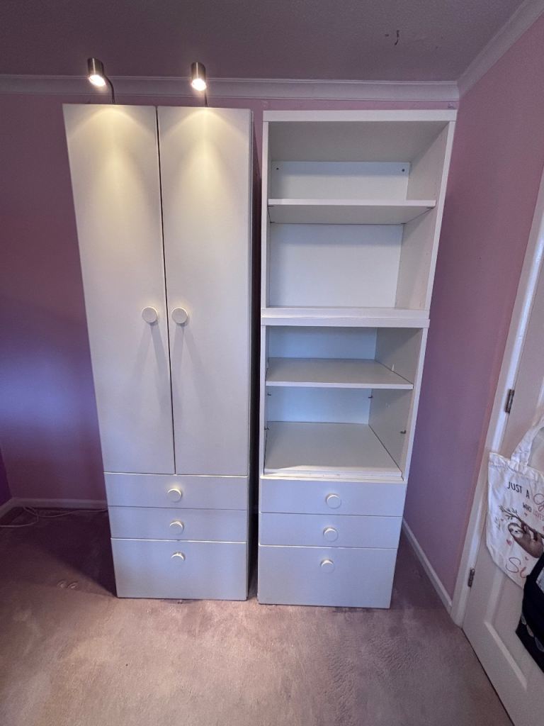 IKEA wardrobe and storage set