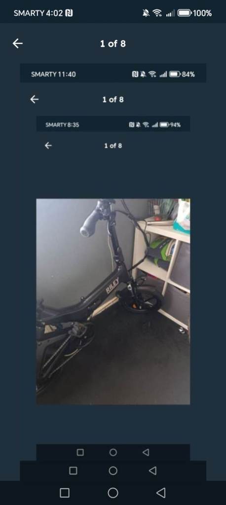 Electric fold up bike 