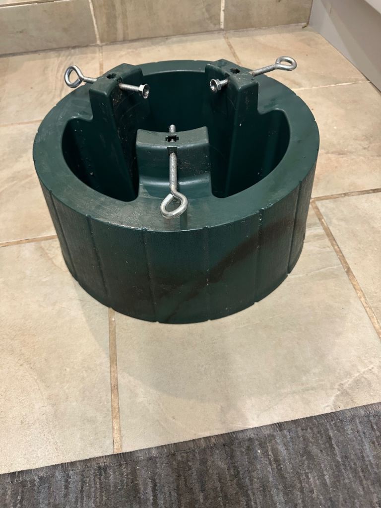 Christmas Tree Stand Base Holder Real Live Xmas Trees With Water Tank Classic UK