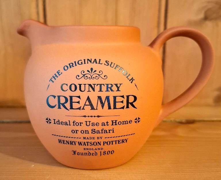 Henry Watson Original Suffolk Collection Country Creamer Jug Terracotta NEW