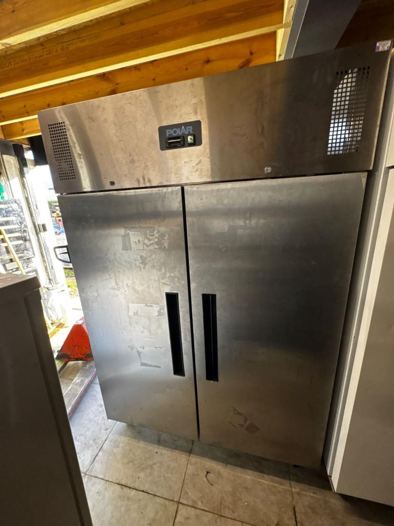 Commercial double door fridge cafe shop restaurant takeaway 