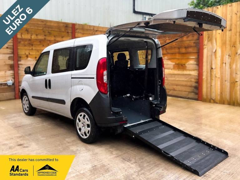 2019 Fiat Doblo 4 Seat Wheelchair Accessible Disabled Access Vehicle WAV MPV Petrol Manual