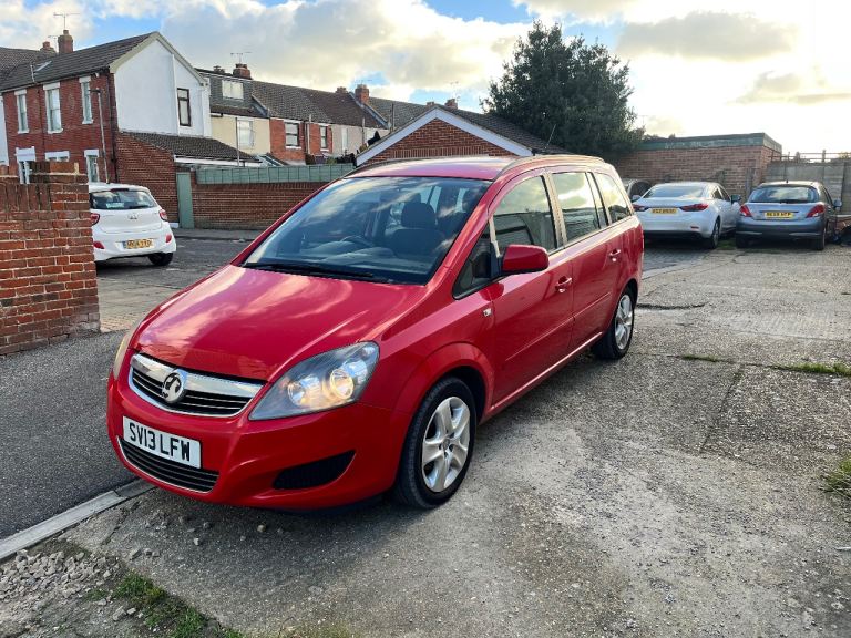 VAUXHALL ZAFIRA 2013 7 SEATS 1.6 PETROL PORTSMOUTH 