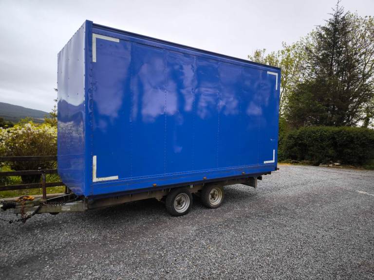 14 foot box trailer Nugent 