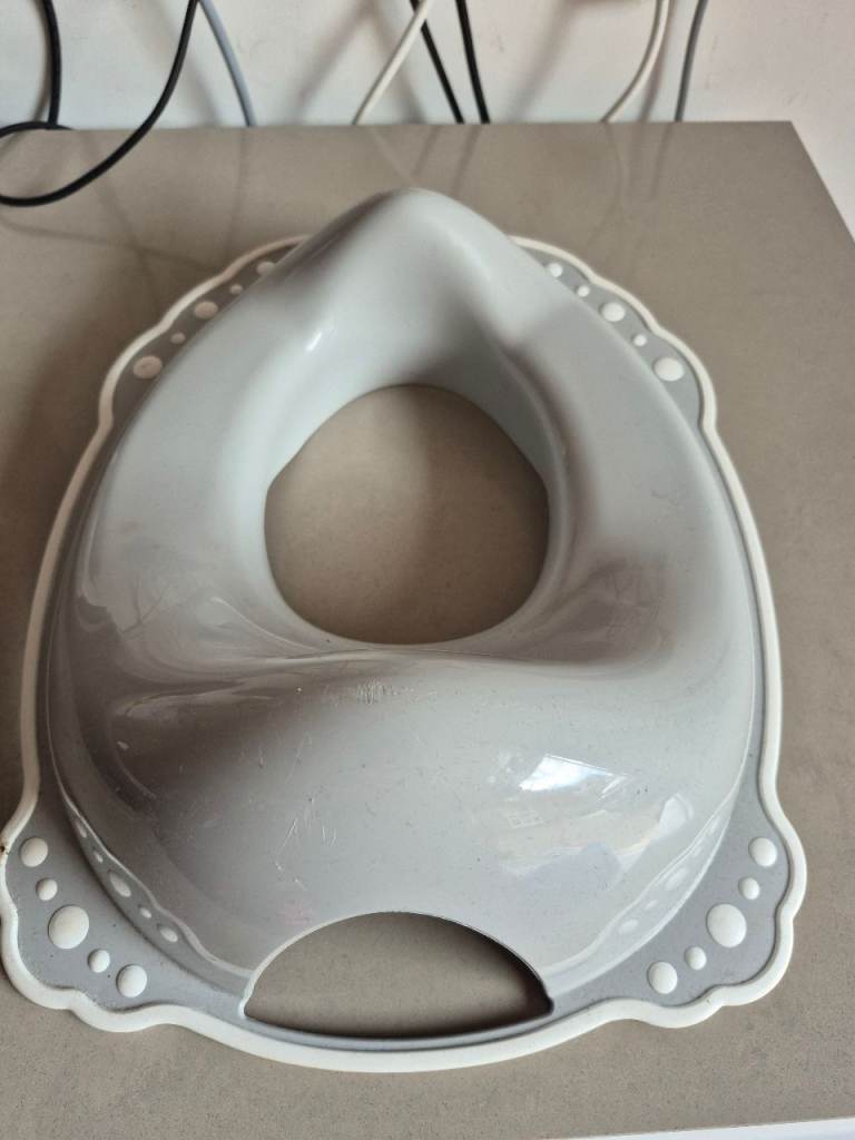 Baby Toilet Training Seat - Grey