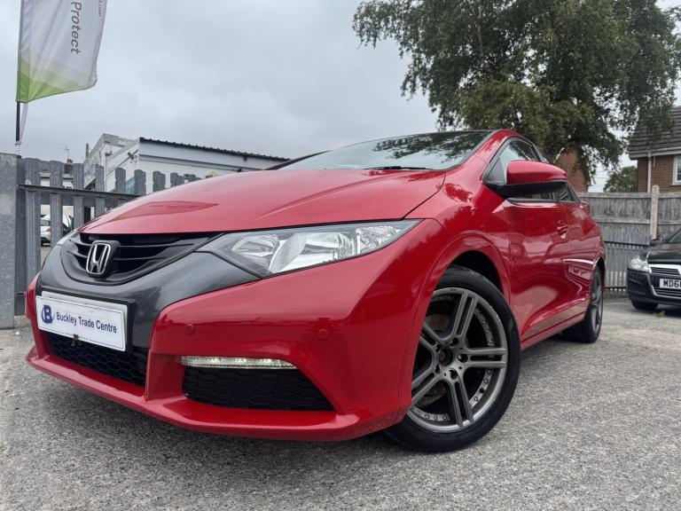 HONDA CIVIC 1.8 i-VTEC Ti Red Manual Petrol 2013