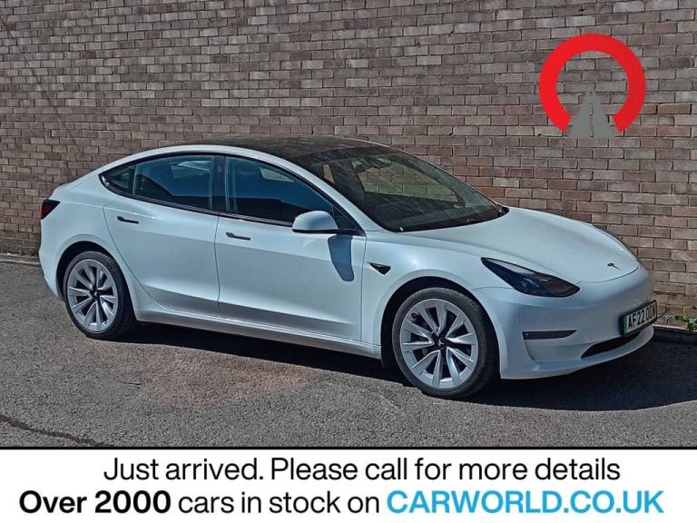 2022 Tesla Model 3 (Dual Motor) Long Range Saloon 4dr Electric Auto 4WDE (346 ps) Saloon ELECTRIC...