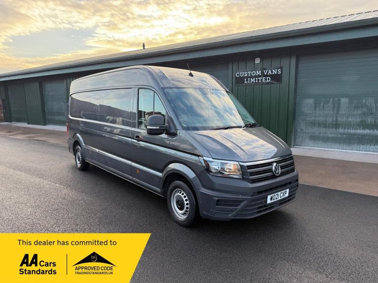 VOLKSWAGEN CRAFTER TRENDLINE 2.0TDI 177PS LWB GREY EURO 6 ***NO VAT***