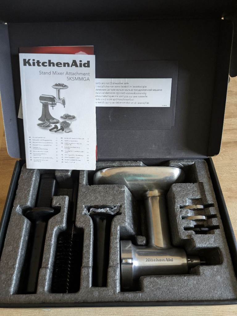KitchenAid Metal Meat Grinder Attachment – Excellent Condition
