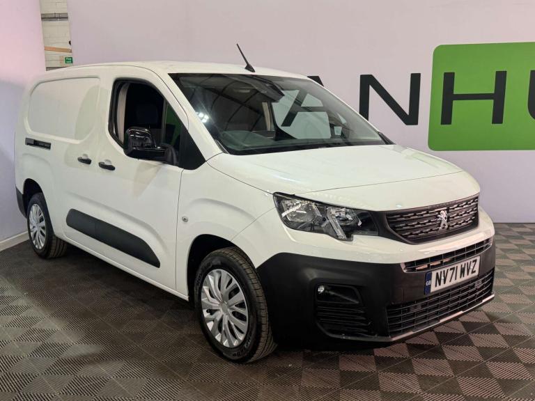 2022 Peugeot Partner 1.5 Partner Professional Premium Blue HDi Crew Van Panel Van Diesel Manual