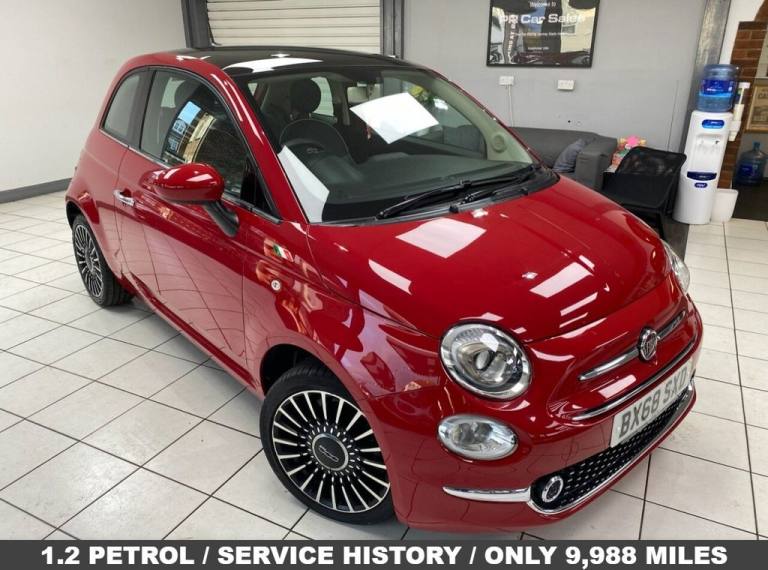 2018 Fiat 500 1.2 Lounge Hatchback 3dr Petrol Manual Euro 6 (s/s) (69 bhp) Hatchback Petrol Manual