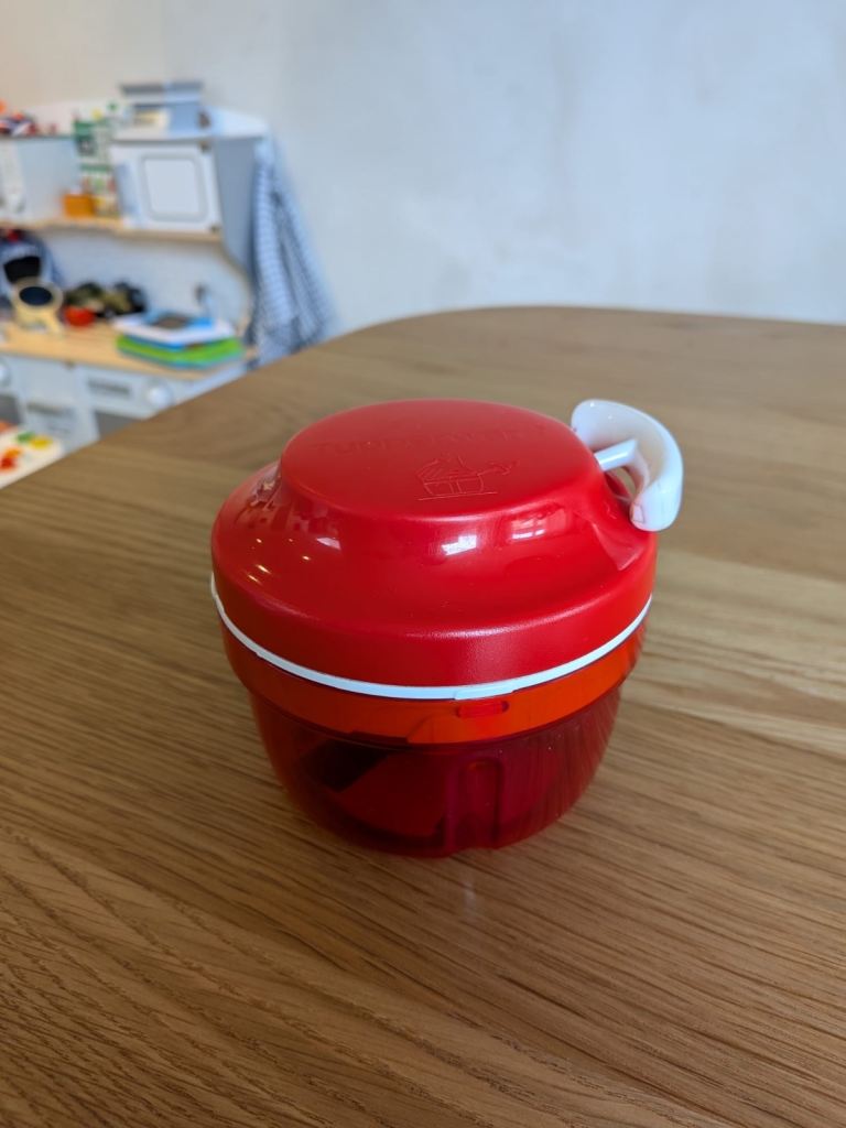 Red Manual Food Chopper with Pull Cord – As Good As New