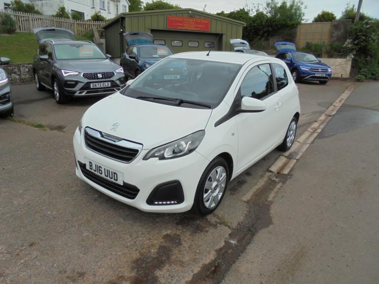 2016 Peugeot 108 1.0 Active 3dr HATCHBACK Petrol Manual