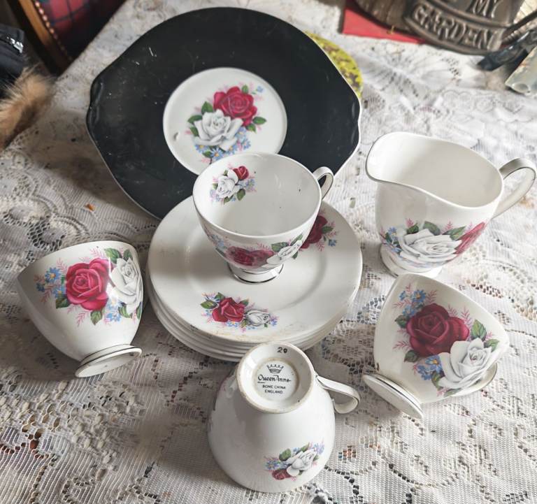 Tea Set's Bone China - 2 Sets