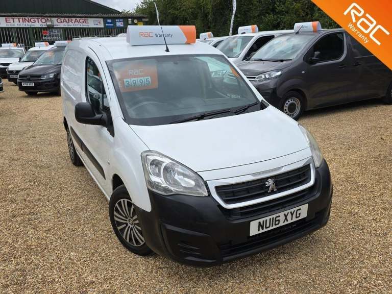 2016 Peugeot Partner 1.6 HDi 850 S L1 4dr Panel Van Diesel Manual