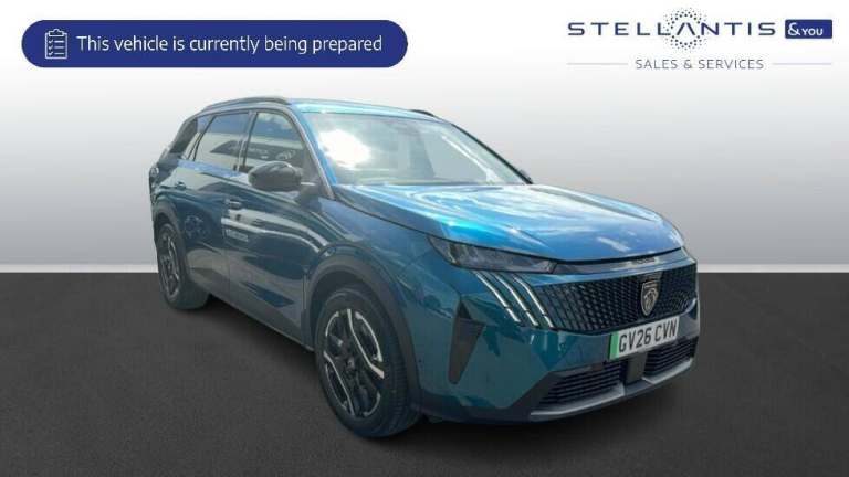 2026 Peugeot 5008 73kWh Allure Premium SUV 5dr Electric Auto (11kW Charger) (210 ps) SUV Electric...