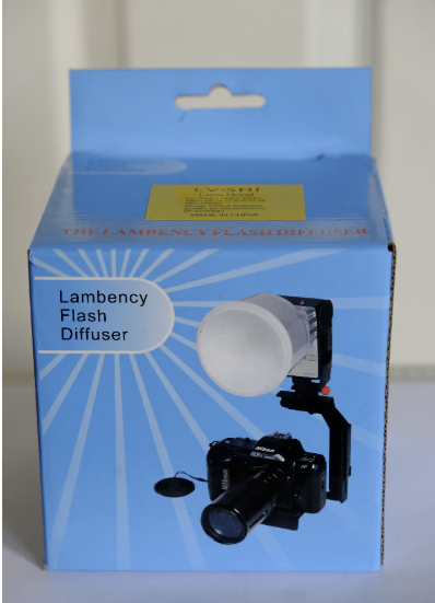 LAMBENCY FLASH DIFFUSER FOR ON CAMERA FLASH- BOXED NEW