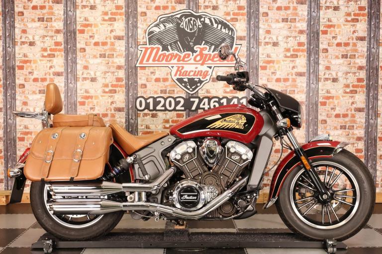2017 INDIAN SCOUT - 9,004 MILES - LOADED WITH EXTRAS - VANCE AND HINES EXHAUST