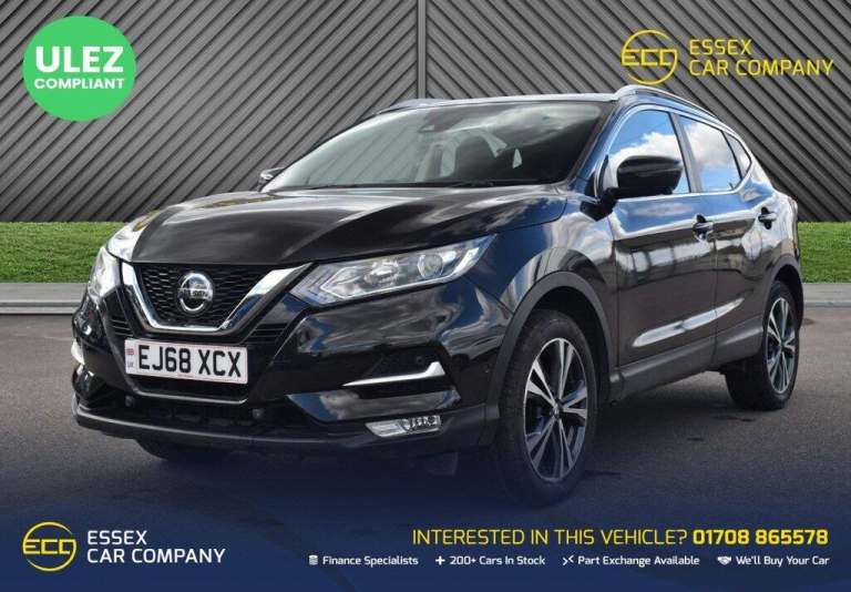 2018 Nissan Qashqai 1.3 DIG-T N-Connecta SUV 5dr Petrol Manual Euro 6 (s/s) (140 ps) HATCHBACK Pe...