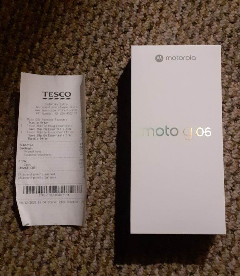  (New & sealed, 2025) Motorola G06 (UNOPENED) mobile phone smartphone NOT samsung iphone xiaomi lg 