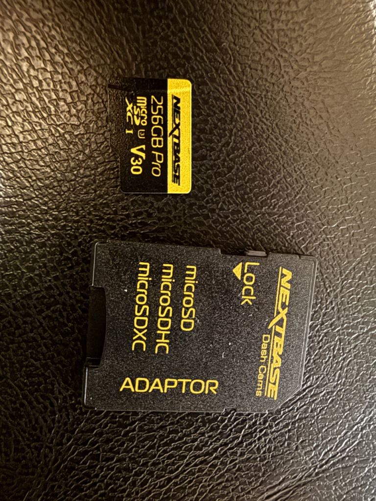 NEXTBASE 256GB U3 microSD Card like New Condition