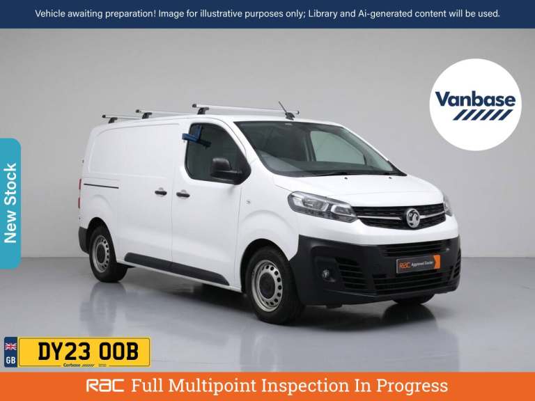2023 Vauxhall Vivaro Electric 3100 75kWh Dynamic Panel Van 6dr Electric Auto L2 H1 (7.4kW Charger...