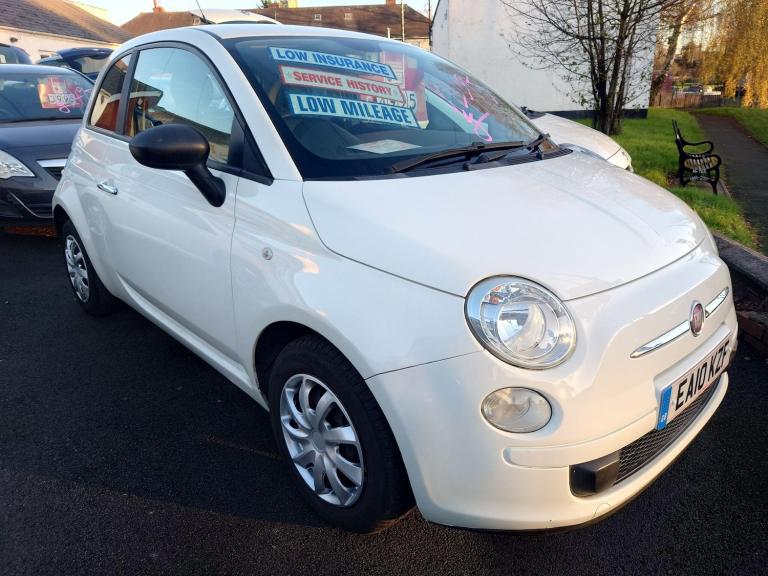 2010 Fiat 500 1.2 Pop Euro 5 (s/s) 3dr HATCHBACK Petrol Manual
