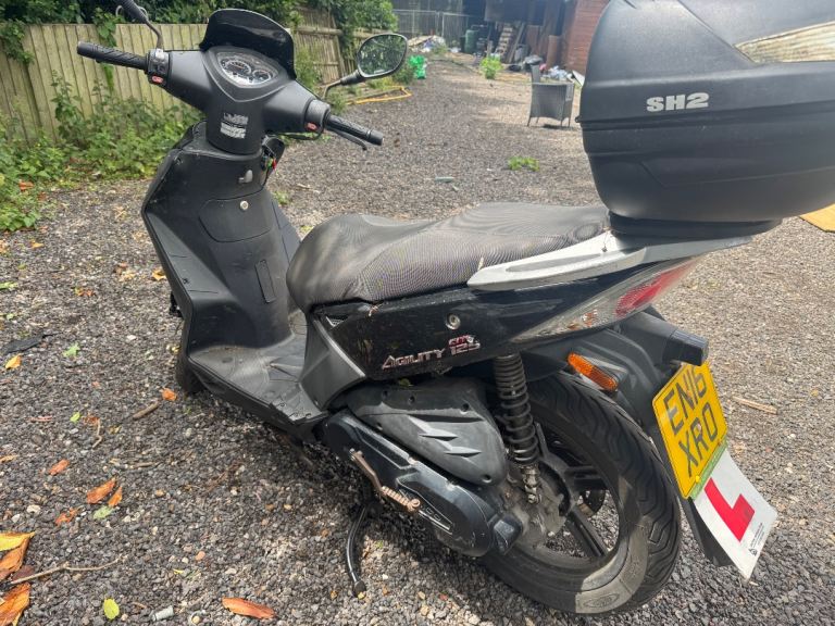 Kymco, AGILITY, 2016, 125 (cc) moped scooter 