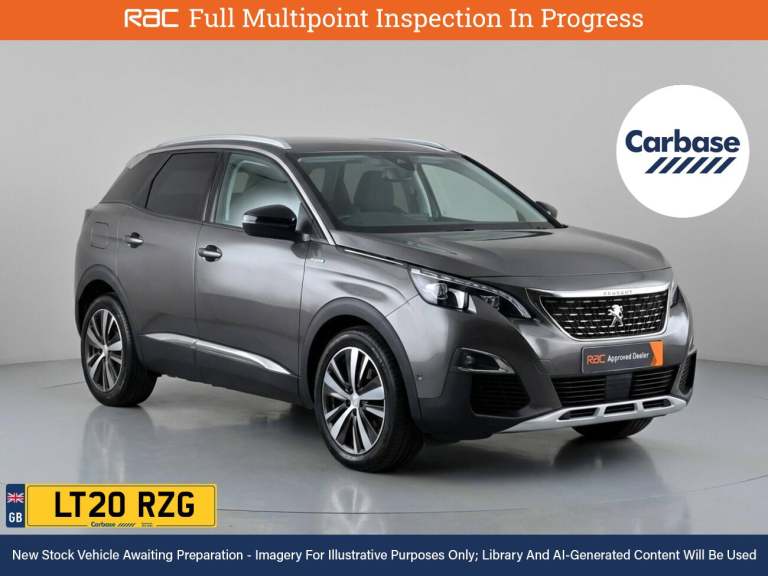 2020 Peugeot 3008 1.2 PureTech GT Line Premium SUV 5dr Petrol EAT Euro 6 (s/s) (130 ps) SUV PETRO...