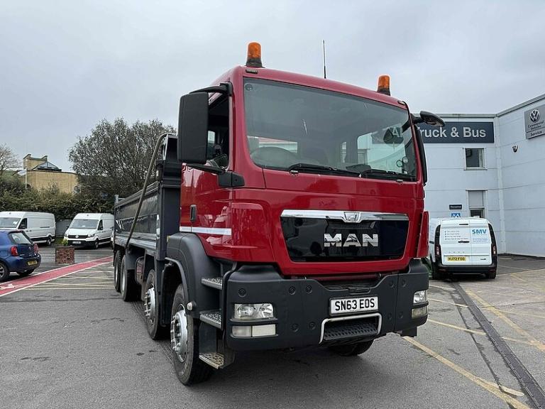 2013 MAN TGS TGS 35.400 8X4 BB NA DIESEL Automatic