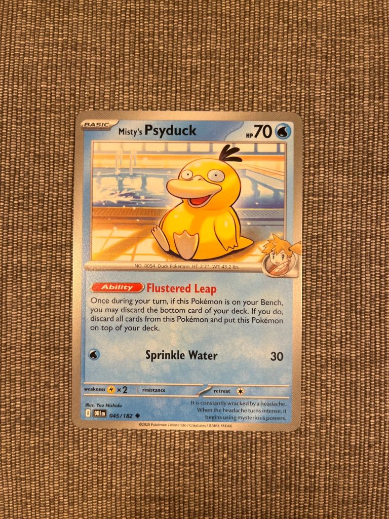 Misty’s Psyduck 045/182