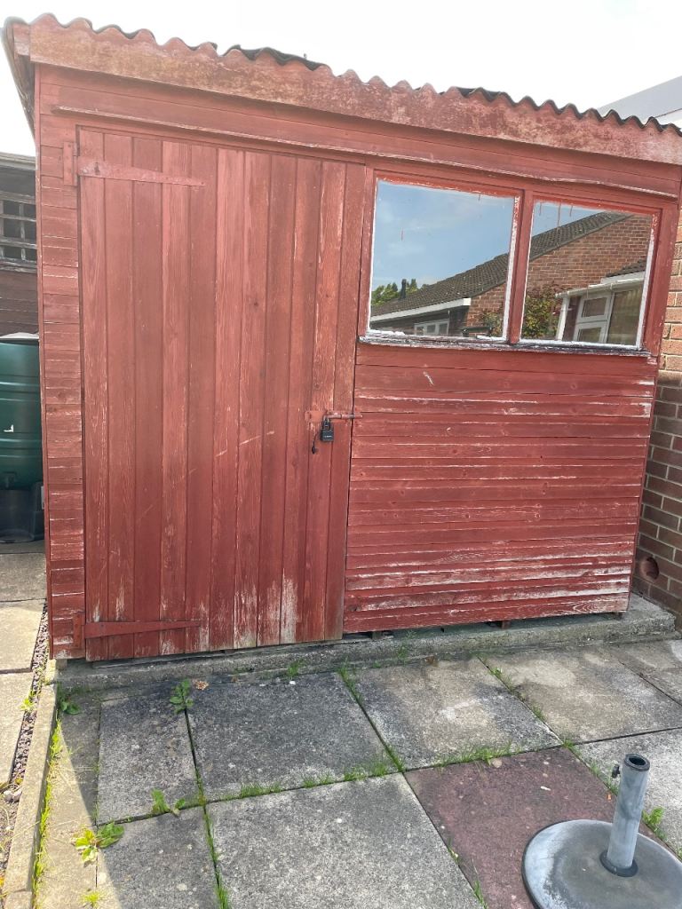FREE Wooden Garden shed 8’x6’