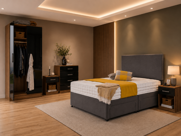Bedroom Furniture Set | Bed and wardrobe | All in one Package | Same Day Delivery Across London