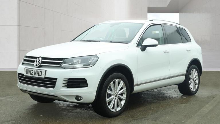 2012 VOLKSWAGEN TOUAREG 3.0 V6 TDI 245 SE B/M TECH AUTO * SAT.NAV * HTD.LEATHER