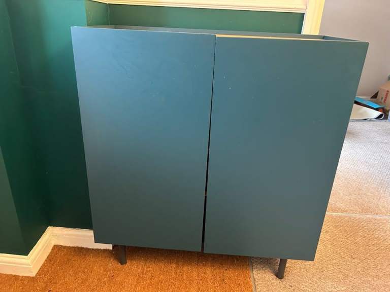 image for Made Emerald Green Shoe Cabinet