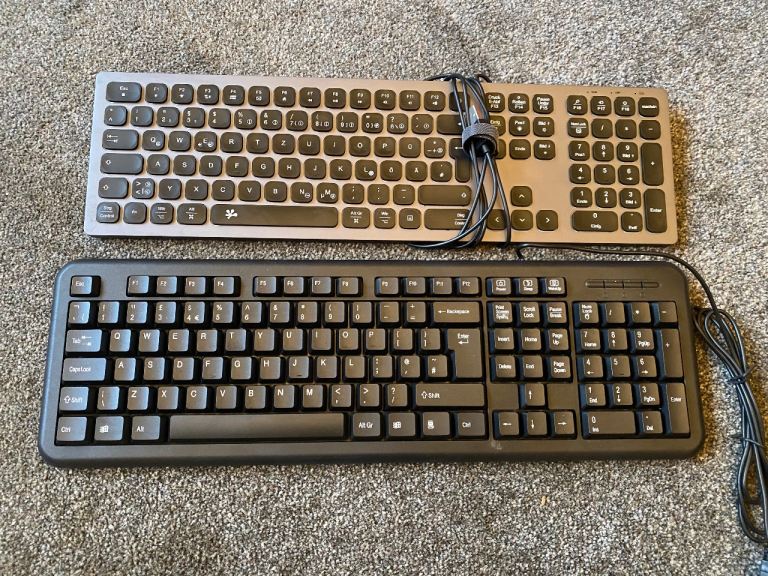2 x Brand New Keyboards Including B.Friend High Quality Mac/Windows Compatible 